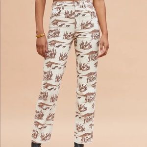 Reformation Sonora High Rise Straight Jeans